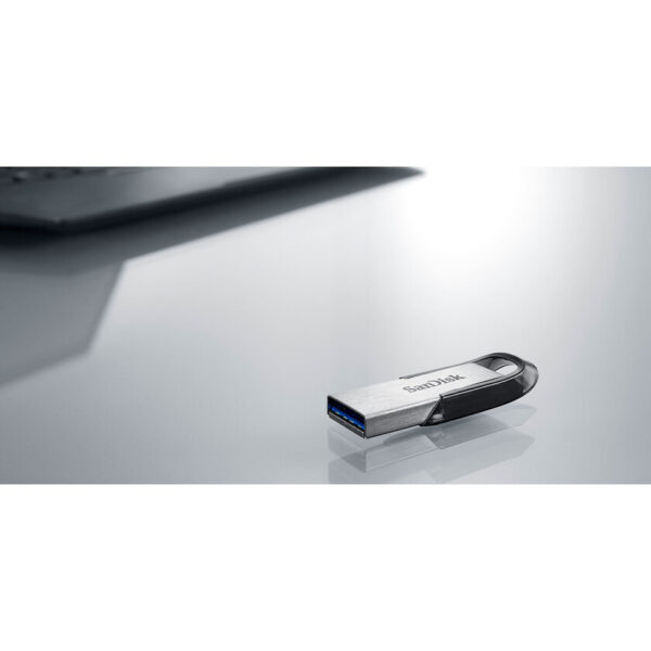 SanDisk Ultra Flair - 512 GB - USB Typ-A - 3.2 Gen 1 (3.1 Gen 1) - 150 MB/s - Ohne Deckel - Silber – Bild 2