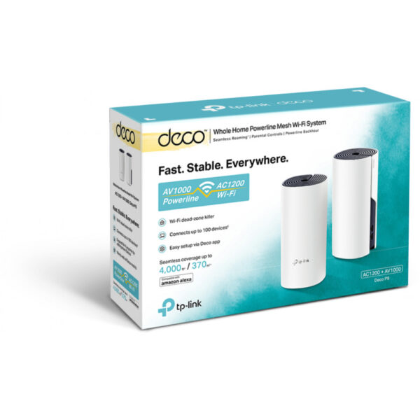 TP-LINK Deco P9 (2-pack) - Weiß - Intern - 0 - 40 °C - -40 - 70 °C - 10 - 90% - 5 - 90% – Bild 3