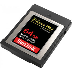 SanDisk ExtremePro 64GB - 64 GB - CFexpress - 1500 MB/s - 800 MB/s - Schwarz