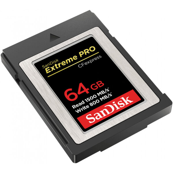 SanDisk ExtremePro 64GB - 64 GB - CFexpress - 1500 MB/s - 800 MB/s - Schwarz – Bild 2