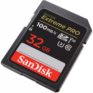 SanDisk Extreme PRO 32GB SDHC Memory Card 100MB/s 90MB/s UHS-I Class 10 U3 V30