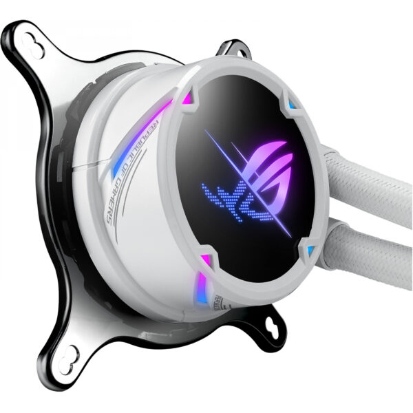 ASUS WAK Asus ROG Strix LC II 360 ARGB White Edition – Bild 5