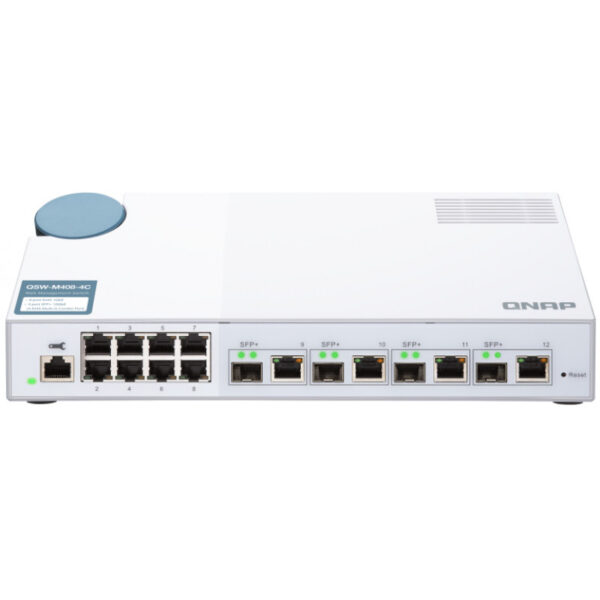 QNAP QSW-M408-4C - Managed - L2 - Gigabit Ethernet (10/100/1000) - Vollduplex – Bild 8