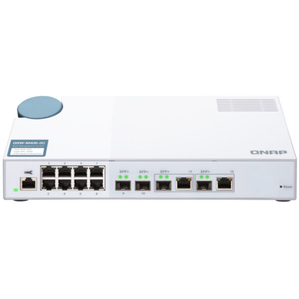 QNAP QSW-M408-2C - Managed - L2 - 10G Ethernet (100/1000/10000) - Vollduplex – Bild 6