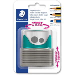 STAEDTLER 513 007 - Manueller Bleistiftspitzer - Grau - Benzin - 1,12 cm - 8,2 mm