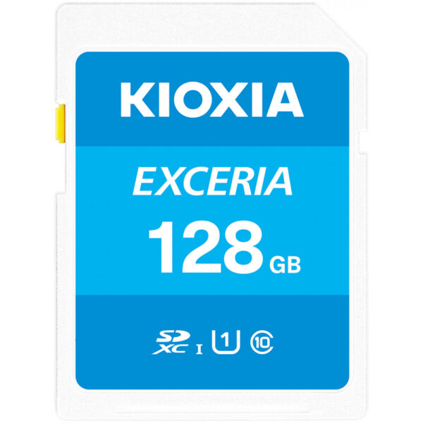 Kioxia Exceria - 128 GB - SDXC - Klasse 10 - UHS-I - 100 MB/s - Class 1 (U1)