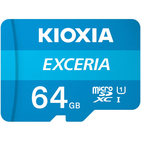 Kioxia Exceria - 64 GB - MicroSDXC - Klasse 10 - UHS-I - 100 MB/s - Class 1 (U1)