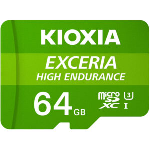 Kioxia Exceria High Endurance - 64 GB - MicroSDXC - Klasse 10 - UHS-I - 65 MB/s - 100 MB/s