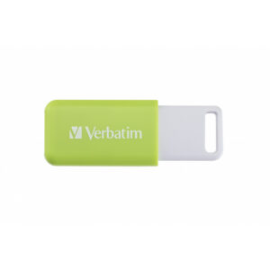 Verbatim DataBar USB 2.0 32GB Green - USB-Stick - 32 GB