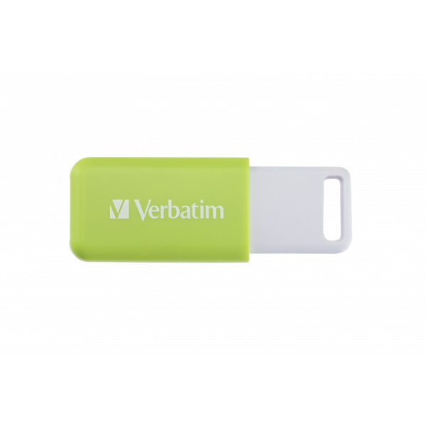 Verbatim DataBar USB 2.0 32GB Green - USB-Stick - 32 GB