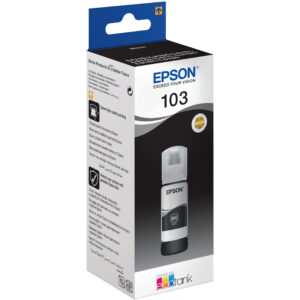 Epson 103 EcoTank Black ink bottle (WE) - Original - Schwarz - Epson - Einzelpackung - L5190 - L3156 - L3151 - L3150 - 1 Stück(e)