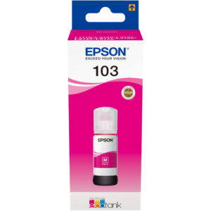 Epson 103 EcoTank Magenta ink bottle (WE) - Magenta - Epson - Epson L5190 / L3156 / L3151 / L3150 / EcoTank L3110 - 65 ml - Tintenstrahl - Indonesien