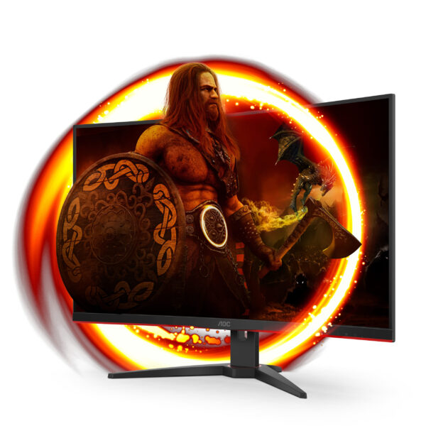 AOC G2 C32G2ZE - 80 cm (31.5 Zoll) - 1920 x 1080 Pixel - Full HD - LED - 1 ms - Schwarz – Bild 4