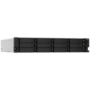 QNAP TS-1232PXU-RP - NAS - Rack (2U) - Annapurna Labs - AL324 - Schwarz