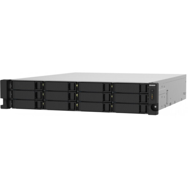 QNAP TS-1232PXU-RP - NAS - Rack (2U) - Annapurna Labs - AL324 - Schwarz – Bild 2