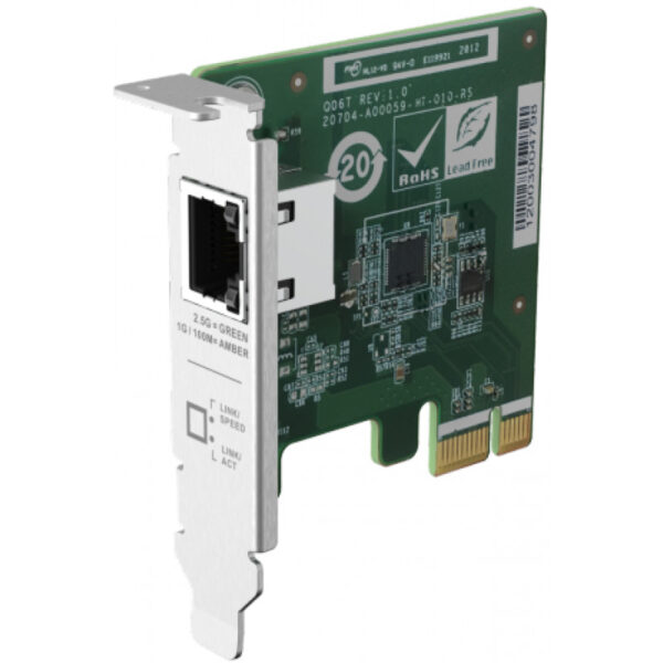 QNAP QXG-2G1T-I225 - Eingebaut - Kabelgebunden - PCI Express - Ethernet - 2500 Mbit/s