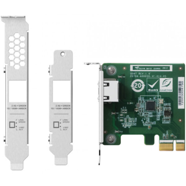 QNAP QXG-2G1T-I225 - Eingebaut - Kabelgebunden - PCI Express - Ethernet - 2500 Mbit/s – Bild 5