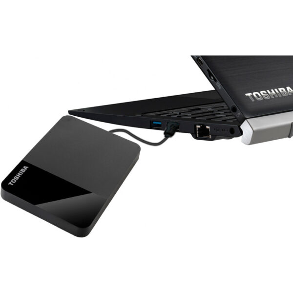 Toshiba Canvio Ready - 2000 GB - 2.5 Zoll - 3.2 Gen 1 (3.1 Gen 1) - Schwarz – Bild 2