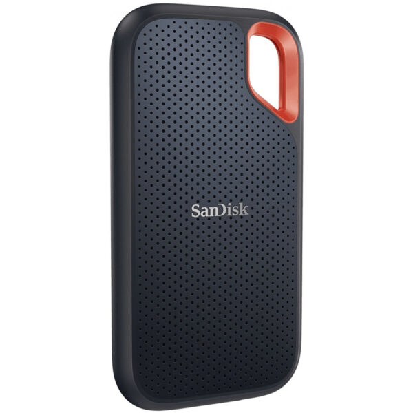 SanDisk Extreme Portable SSD externe SSD 1 TB (externe Festplatte mit SSD Technologie 2,5 Zoll, 1050 MB/s Lesen, 1000 MB/s Schreiben, stoßfest, AES-Verschlüsselung, wasser- und staubfest) grau – Bild 2
