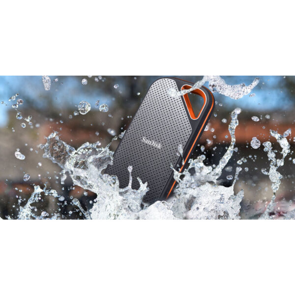 SanDisk Extreme PRO Portable - 1000 GB - USB Typ-C - 3.2 Gen 2 (3.1 Gen 2) - 2000 MB/s - Passwortschutz - Schwarz – Bild 5