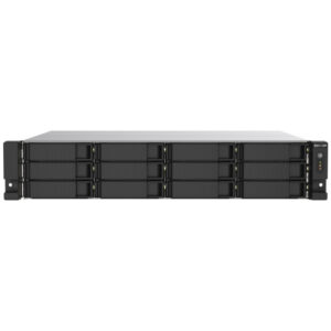 QNAP TS-1273AU-RP-8G - NAS - Rack (2U) - Ryzen Embedded - V1500B - Aluminium - Schwarz
