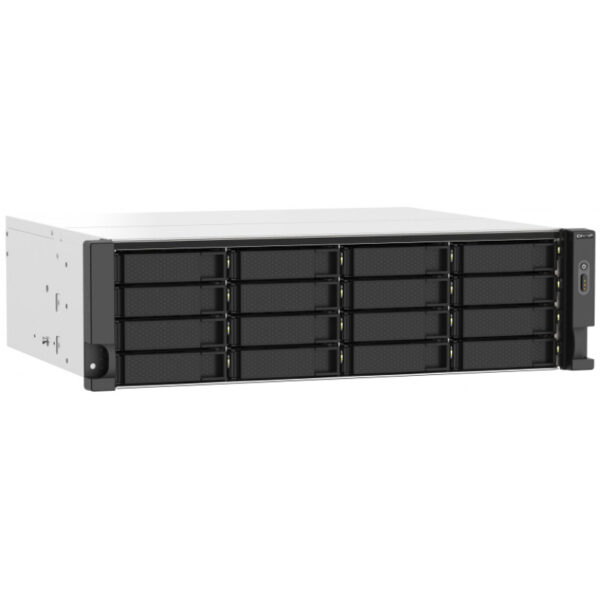 QNAP TS-1673AU-RP-16G - NAS - Rack (3U) - Ryzen Embedded - V1500B - Schwarz - Grau – Bild 4