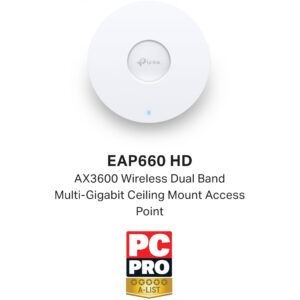 TP-LINK EAP660 HD - 2402 Mbit/s - 1148 Mbit/s - 2402 Mbit/s - 25000 Mbit/s - 2.4 - 5 GHz - IEEE 802.11a - IEEE 802.11ac - IEEE 802.11ax - IEEE 802.11b - IEEE 802.11g - IEEE 802.11n