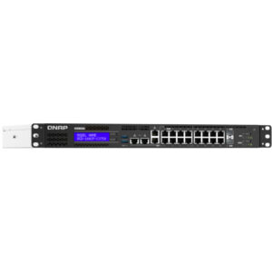 QNAP QGD-1602P - Managed - 2.5G Ethernet - Vollduplex - Power over Ethernet (PoE) - Rack-Einbau