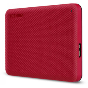 Toshiba Canvio Advance - 1000 GB - 2.5 Zoll - 2.0/3.2 Gen 1 (3.1 Gen 1) - Rot