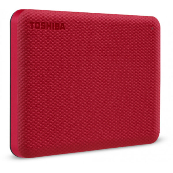Toshiba Canvio Advance - 2000 GB - 2.5 Zoll - 2.0/3.2 Gen 1 (3.1 Gen 1) - Rot – Bild 2