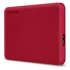 Toshiba Canvio Advance - 4000 GB - 2.5 Zoll - 2.0/3.2 Gen 1 (3.1 Gen 1) - Rot