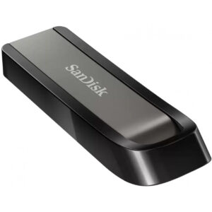 SanDisk Extreme Go - 128 GB - USB Typ-A - 3.2 Gen 1 (3.1 Gen 1) - 400 MB/s - Dia - Edelstahl