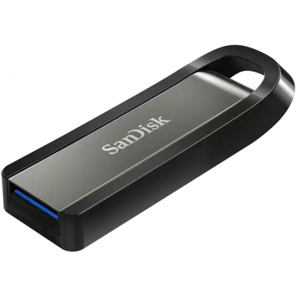 SanDisk Extreme Go - 64 GB - USB Typ-A - 3.2 Gen 1 (3.1 Gen 1) - 395 MB/s - Dia - Edelstahl