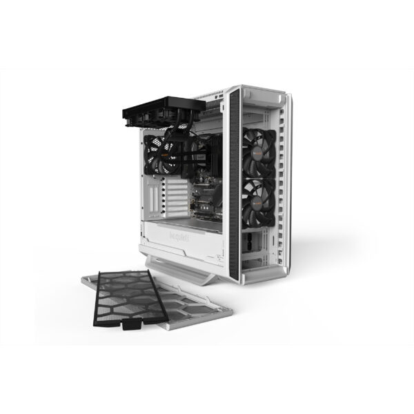 Be Quiet! Silent Base 802 White - Midi Tower - PC - Weiß - ATX - EATX - micro ATX - Mini-ITX - Acrylnitril-Butadien-Styrol (ABS) - Stahl - 18,5 cm – Bild 7