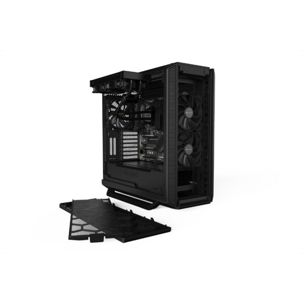 Be Quiet! Silent Base 802 Window Black - Midi Tower - PC - Schwarz - ATX - EATX - micro ATX - Mini-ITX - Acrylnitril-Butadien-Styrol (ABS) - Stahl - 18,5 cm – Bild 6