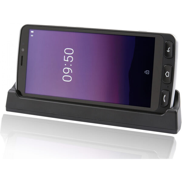Olympia Neo schwarz - 14 cm (5.5 Zoll) - 2 GB - 16 GB - 8 MP - Android 10.0 - Schwarz - Silber – Bild 2