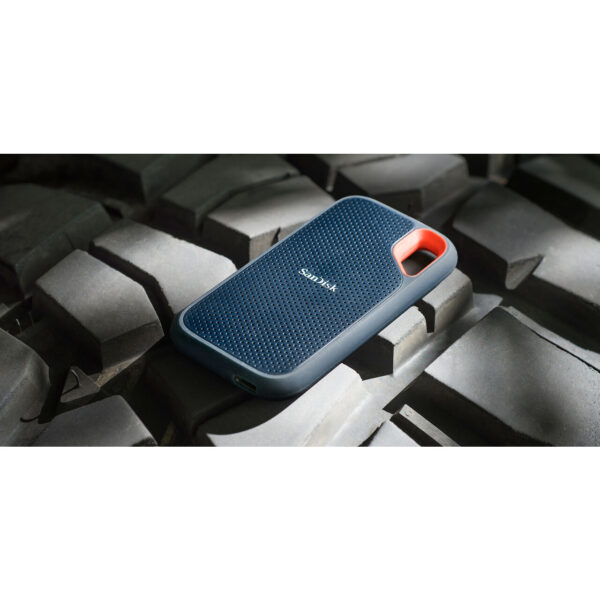 SanDisk Extreme Portable - 4000 GB - USB Typ-C - 3.2 Gen 2 (3.1 Gen 2) - 1050 MB/s - Passwortschutz - Blau – Bild 7