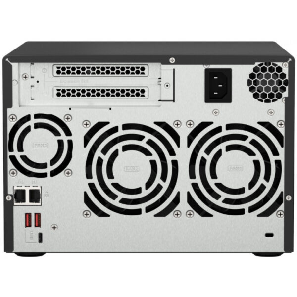 QNAP TS-673A - NAS - Tower - AMD Ryzen - V1500B - Schwarz – Bild 5