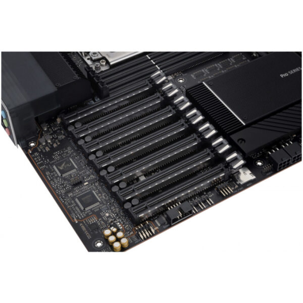 ASUS WRX80E-SAGE SE WIFI - AMD - Socket SP3 - AMD Ryzen Threadripper Pro 3rd Gen - DDR4-SDRAM - 2048 GB - DIMM – Bild 4