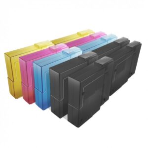Tintenpatrone, Kompatibel, Ersetzt Canon PGI-550, Canon CLI-551, Mit Chip, 15 ml, Schwarz, Gelb, Cyan, Magenta, 10 Stück