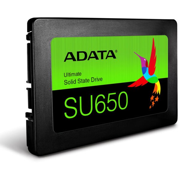 ADATA Ultimate SU650 - SSD - 512 GB - intern - 2.5" (6.4 cm) - SATA 6Gb/s - Solid State Disk - Serial ATA – Bild 2