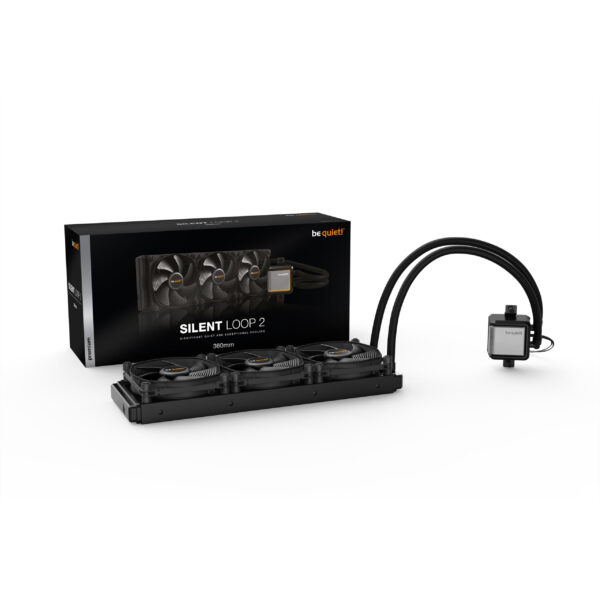 Be Quiet! SILENT LOOP 2 360mm - All-in-One-Flüssigkeitskühler - 12 cm - Schwarz – Bild 2