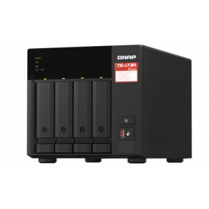 QNAP TS-473A - NAS - Tower - Ryzen Embedded - V1500B - Schwarz