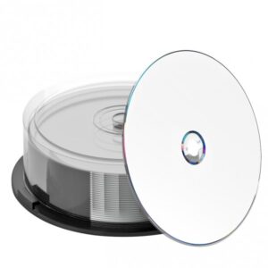 Nierle Professional Line Blu-ray Disc BD-R 25 GB / 135 min 4x, Full printable (Thermo-Re-Transferdruck), 25 Stück in Cakebox