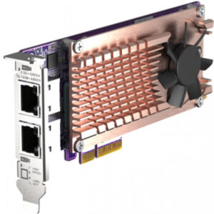 QNAP QM2-2P2G2T - Eingebaut - Kabelgebunden - PCI Express - Ethernet - 2500 Mbit/s