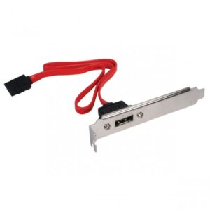 Koenig Slotblech 7-Pin S-ATA 1.0/1.5G/150 - eSATA, 0.5 m