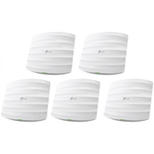 TP-LINK EAP245(5-PACK) - 1750 Mbit/s - 450 Mbit/s - 1300 Mbit/s - 10,100,1000 Mbit/s - 2.4 - 5 GHz - IEEE 802.11a - IEEE 802.11ac - IEEE 802.11b - IEEE 802.11g - IEEE 802.11n - IEEE 802.1x - IEEE 802.3af