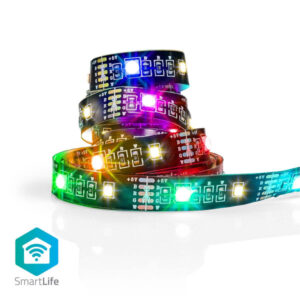 Smartlife Full Color LED-Streifen | Bluetooth | RGB / Warmweiss | 2000 mm | IP20 | 2700 K | 380 lm | Android™ / IOS