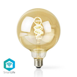 Smartlife LED Filament Lampe | WLAN | E27 | 360 lm | 4.9 W | Warm to Cool White | 1800 - 6500 K | Glas | Android™ / IOS | Globe