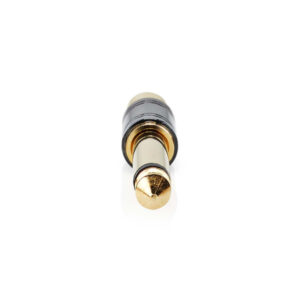 Mono-Audio-Adapter | 6.35 mm Stecker | Cinch Buchse | Vergoldet | Gerade | Metall | Metall | 1 Stück | Box